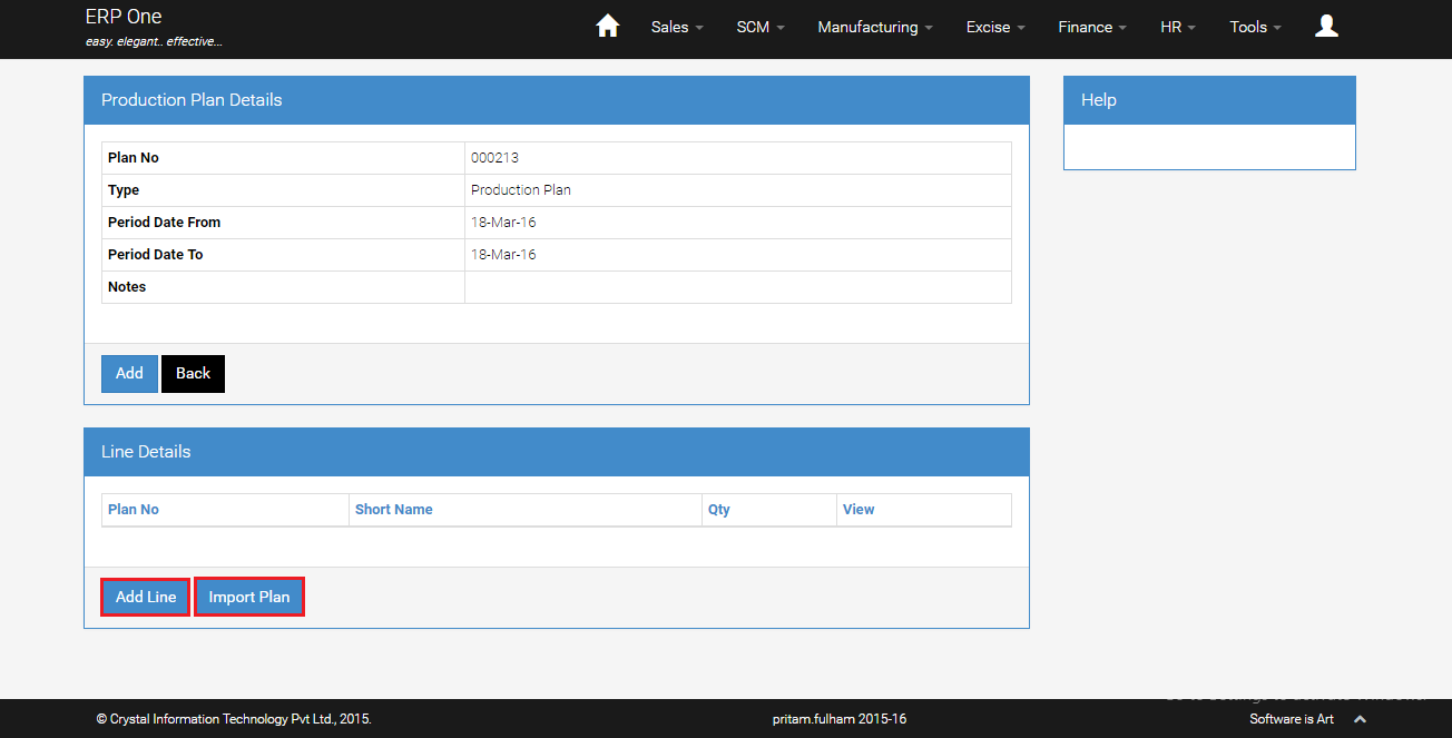 Material Resource Planning (MRP)